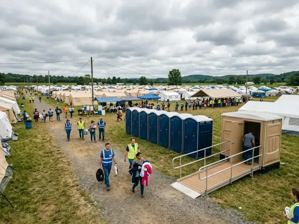 disaster-relief-camp-restrooms-010 — frequently asked questions, Dumpster & Portable Bathrooms Rental in Centerville, IA